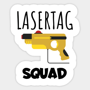 Lasertag squad Sticker